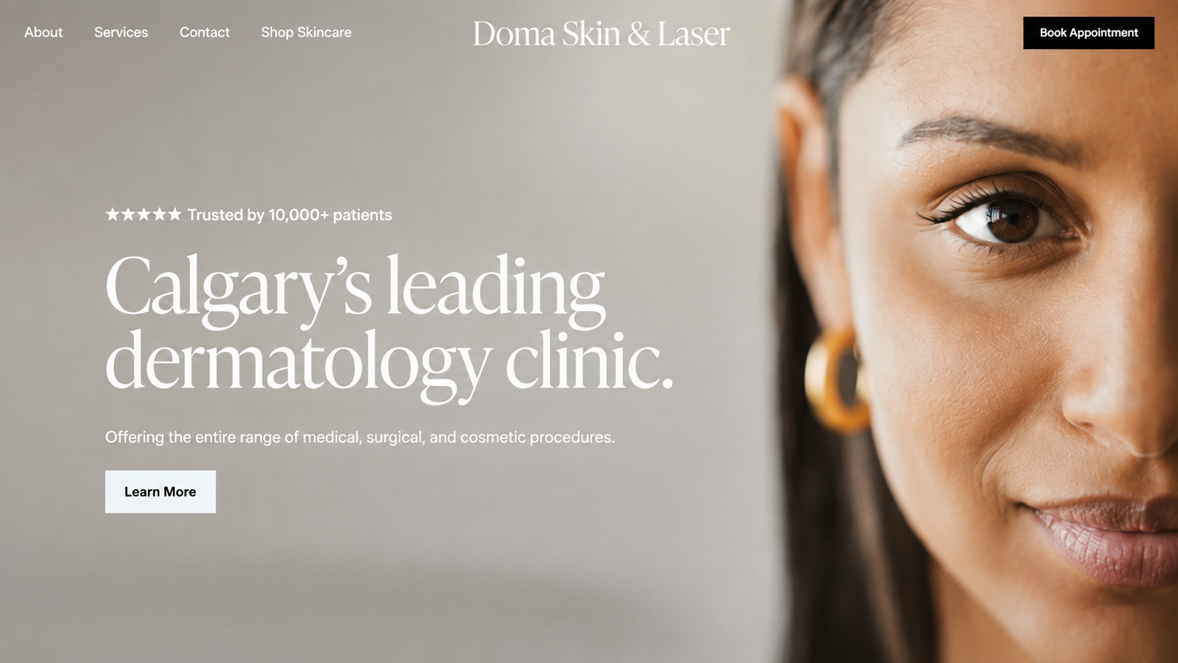 Doma Skin & Laser project visual