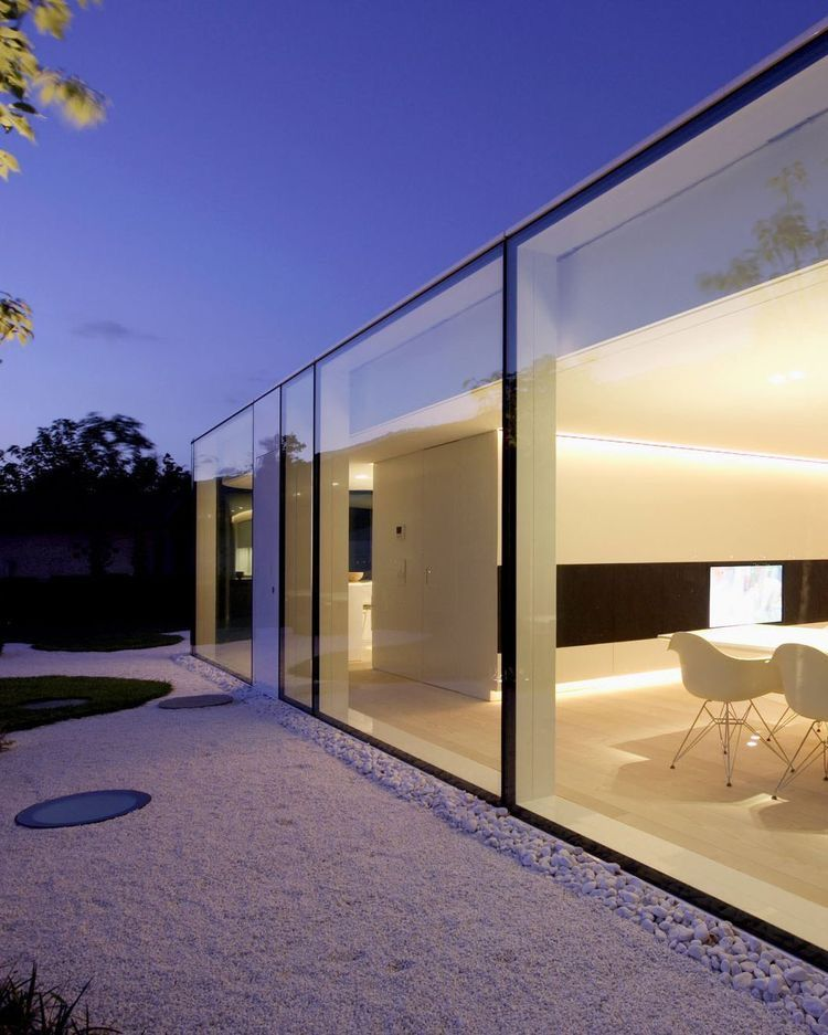 Modern clinic exterior
